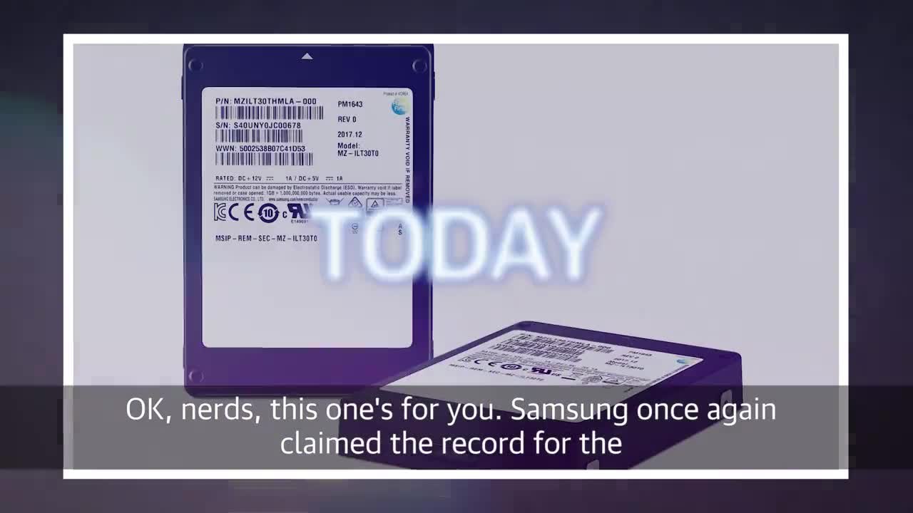 Samsung once again has the world's largest SSD | Engadget Today