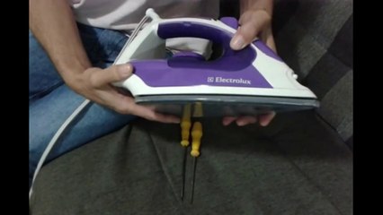 Desmontando Ferro de Passar Roupas Electrolux
