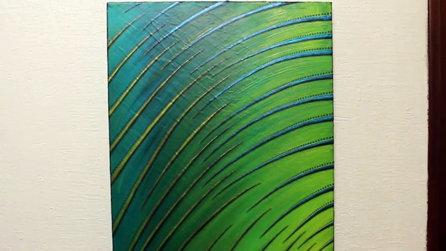 Aperçu tableau moderne : Courbures.