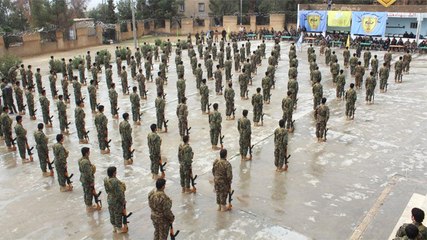 Menbiç'te YPG'li Teröristlerin Askeri Eğitim Görüntüleri Ortaya Çıktı