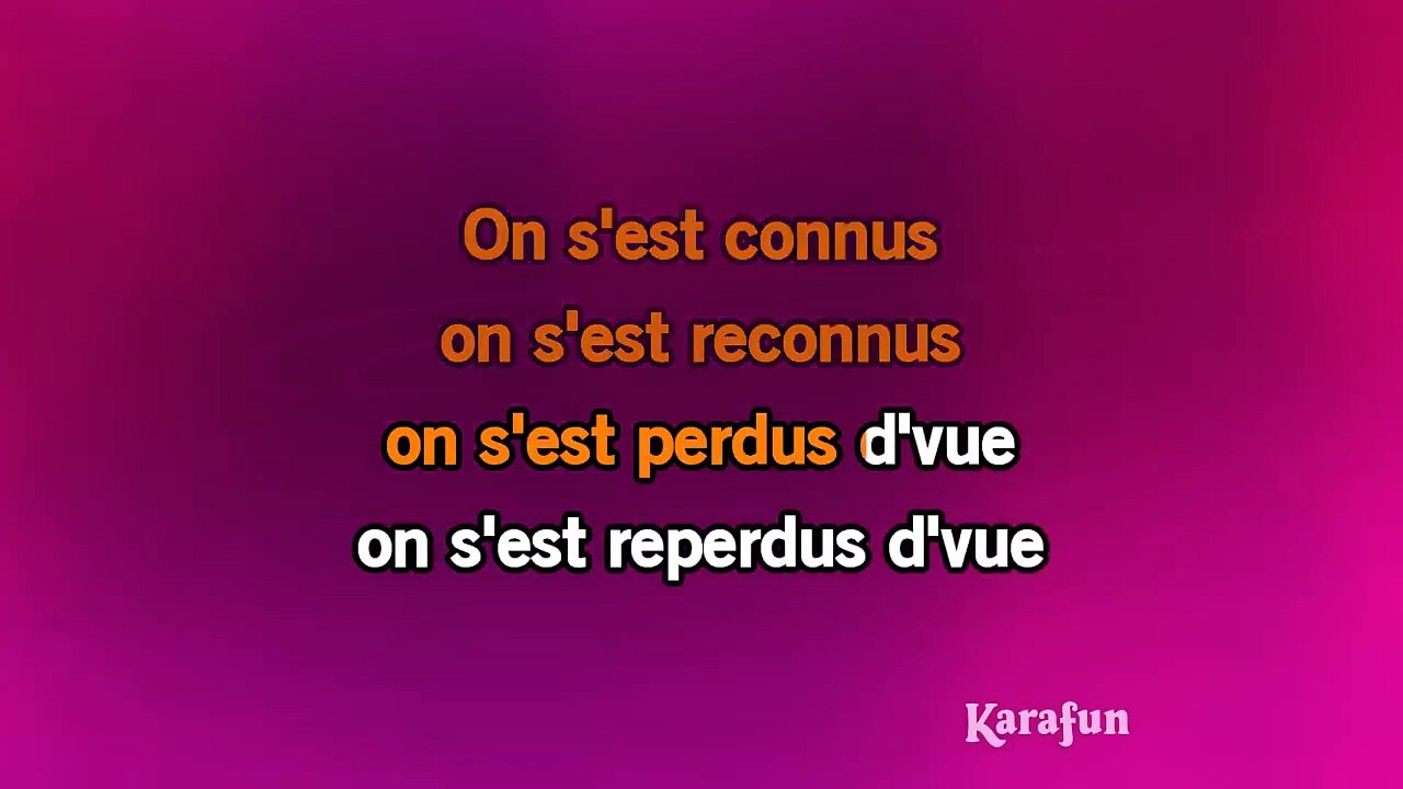Karaoké Le tourbillon - Jeanne Moreau *