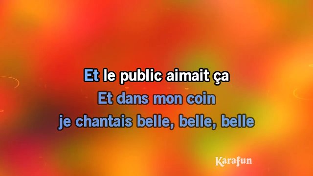 Karaoké Cette année-là - Claude François *