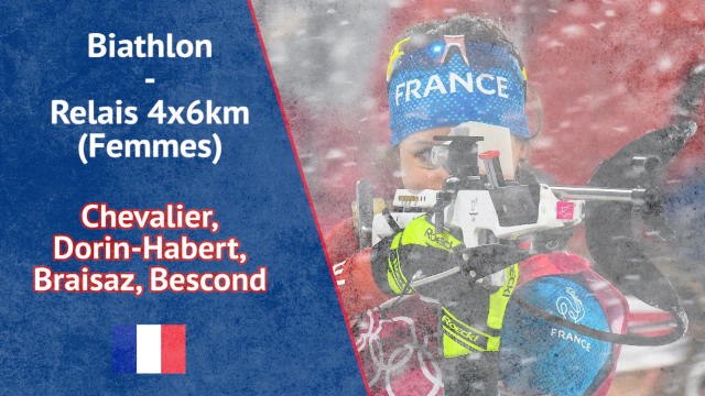 JO 2018 - En Bronze - Le relais français décroche une 15e médaille