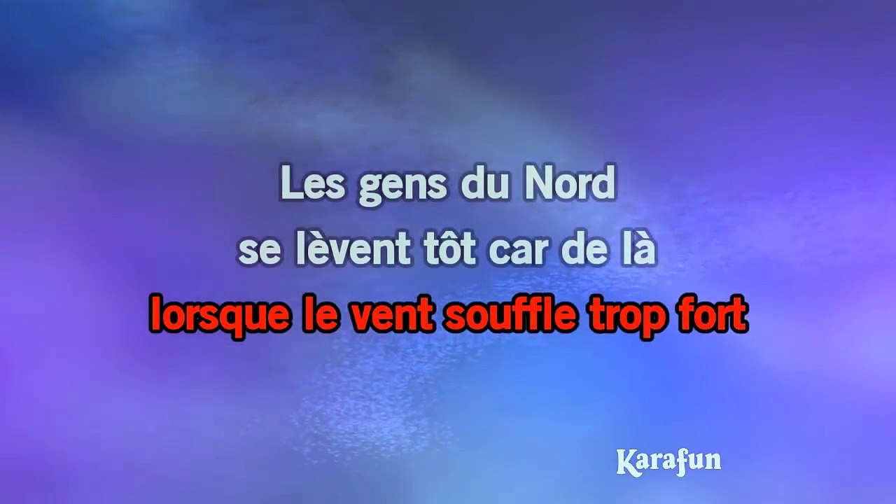 Karaoké Les gens du Nord - Enrico Macias *