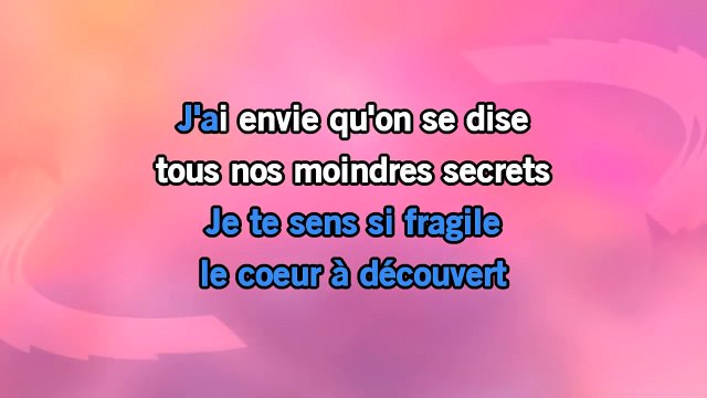 Karaoké Je serai (ta meilleure amie) - Lorie *