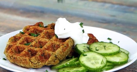 How to Make Falafel Waffles