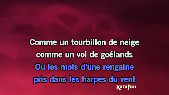 Karaoké Les moulins de mon coeur - Grégory Lemarchal *