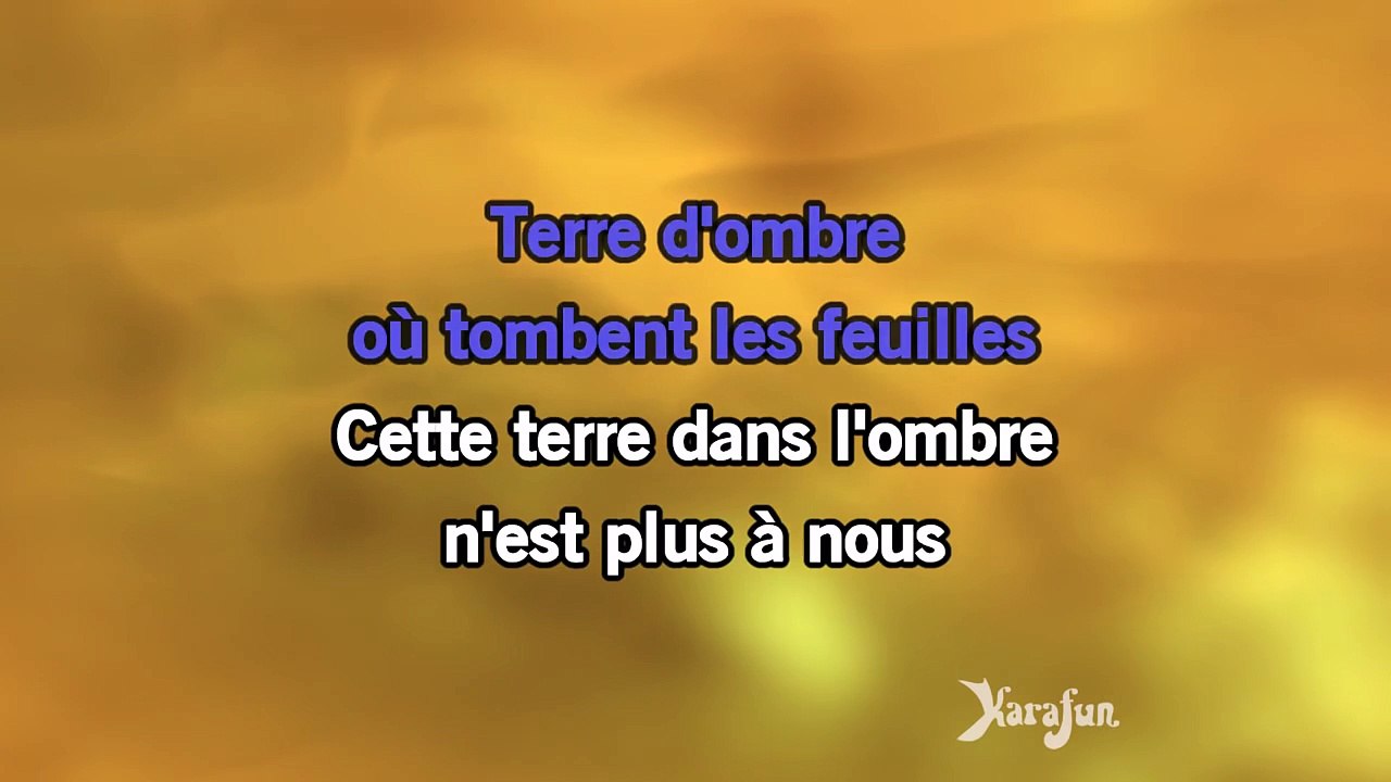 Karaoké Terre d'ombre - The Lion King (Musical) * - video Dailymotion