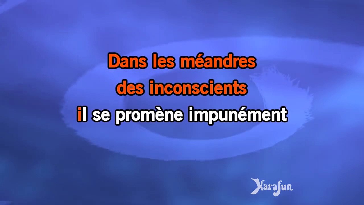 Karaoké Et l'on n'y peut rien - Jean-Jacques Goldman *