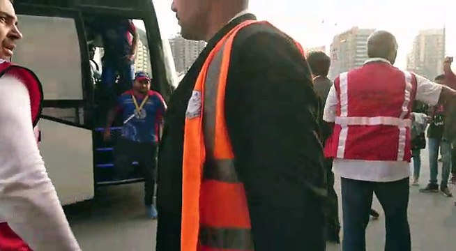Karachi Kings has reached Dubai international stadium for the opening ceremony of PSL 3