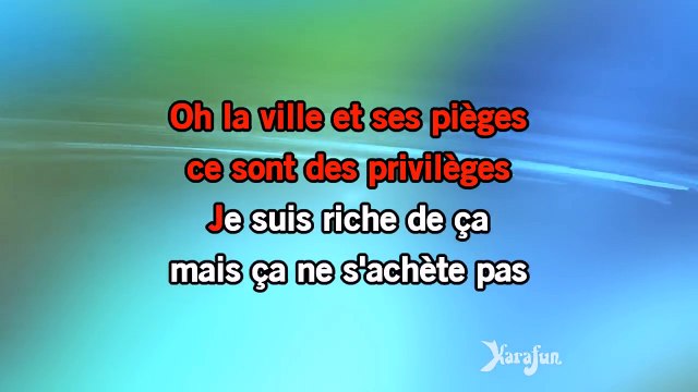 Karaoké Je marche seul - Jean-Jacques Goldman *