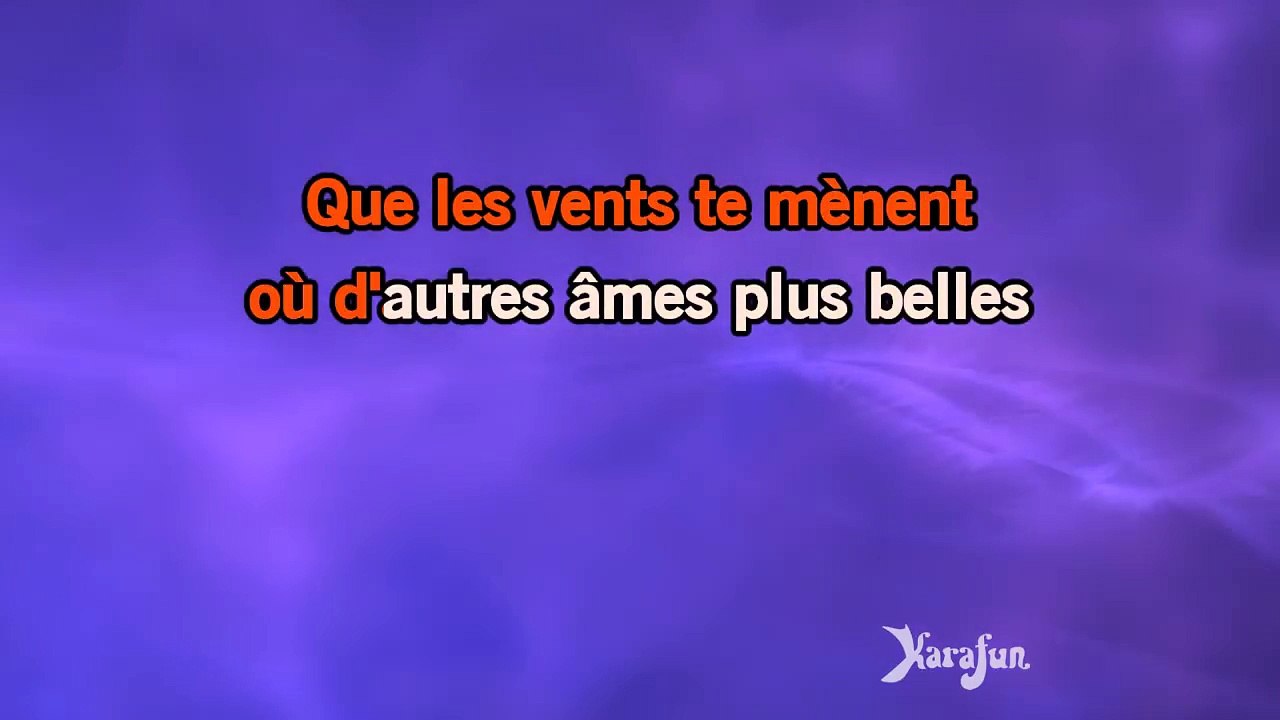 Karaoké Puisque tu pars - Jean-Jacques Goldman *