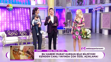 Murat Kurşun ve eşi canlı yayında!