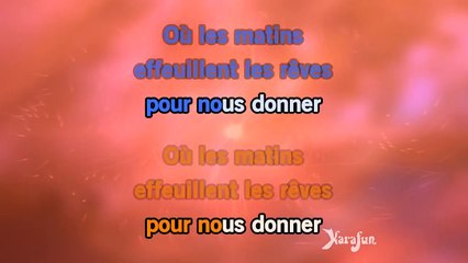 Karaoké L'oiseau et l'enfant (Uma Criança) - Tony Carreira *