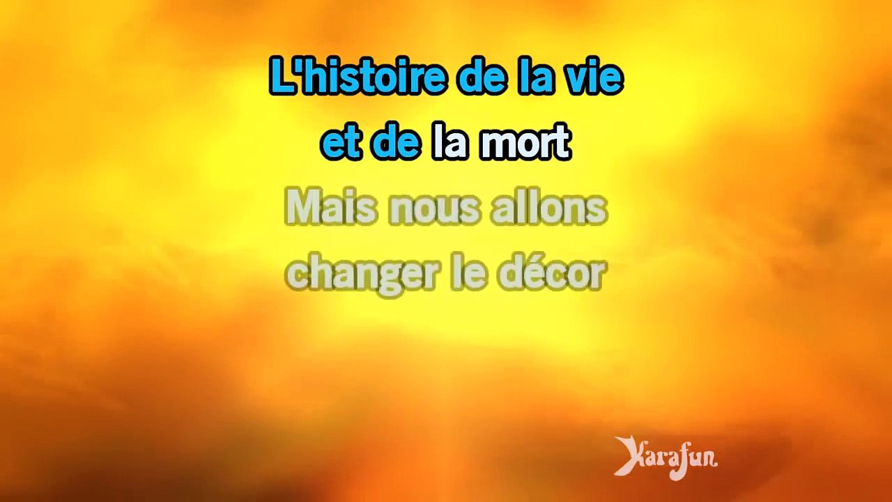 Karaoké Attention, mesdames et messieurs - Michel Fugain *