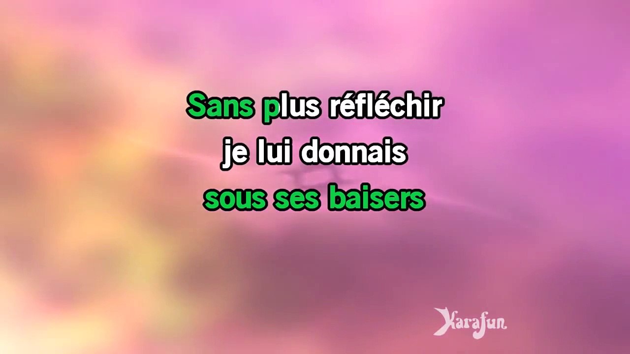 Karaoké Mon amant de Saint-Jean - Lucienne Delyle *