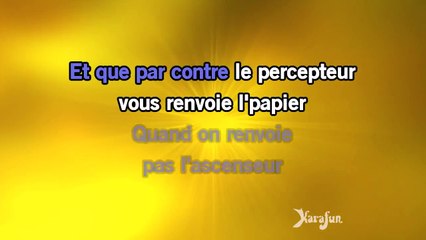 Karaoké Dans la vie faut pas s'en faire - Maurice Chevalier *