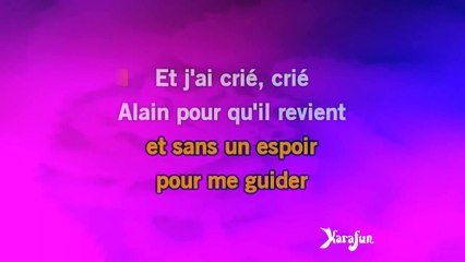 Karaoké Alain (d'après Aline) - Patrick Sébastien *