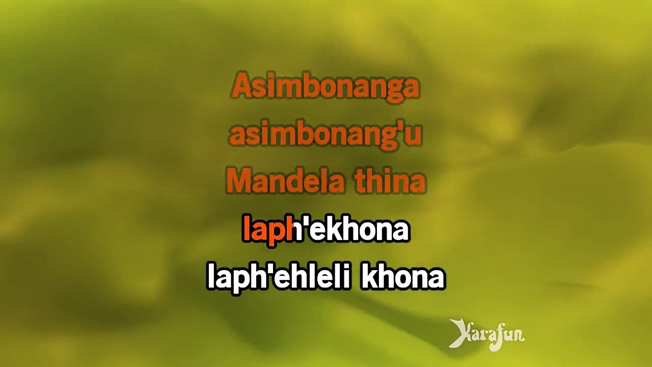 Karaoké Asimbonanga - Johnny Clegg *