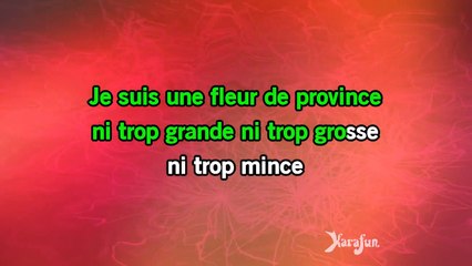 Karaoké Fleur de province - Charlotte Julian *