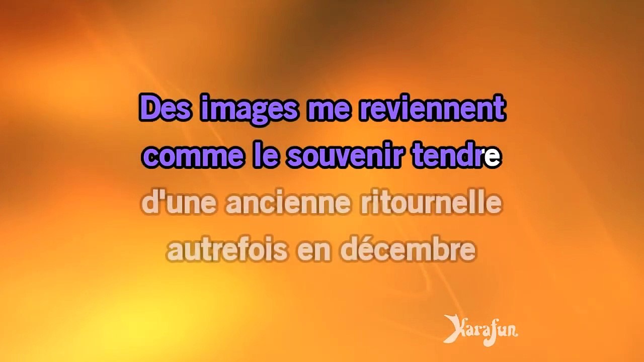 Karaoké Loin du froid de décembre - Anastasia *