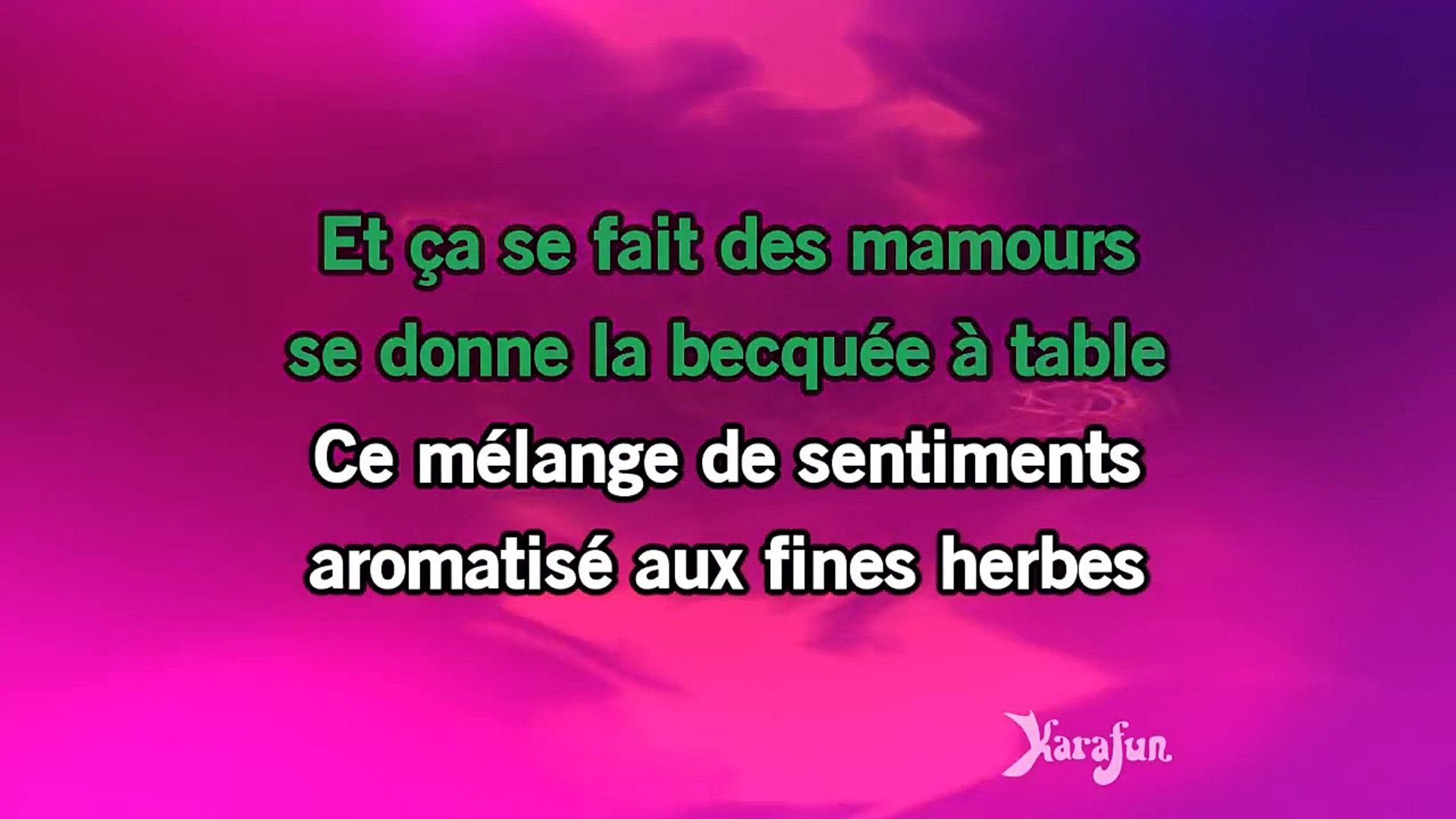 Karaoke Mon Coeur Mon Amour Anais Video Dailymotion