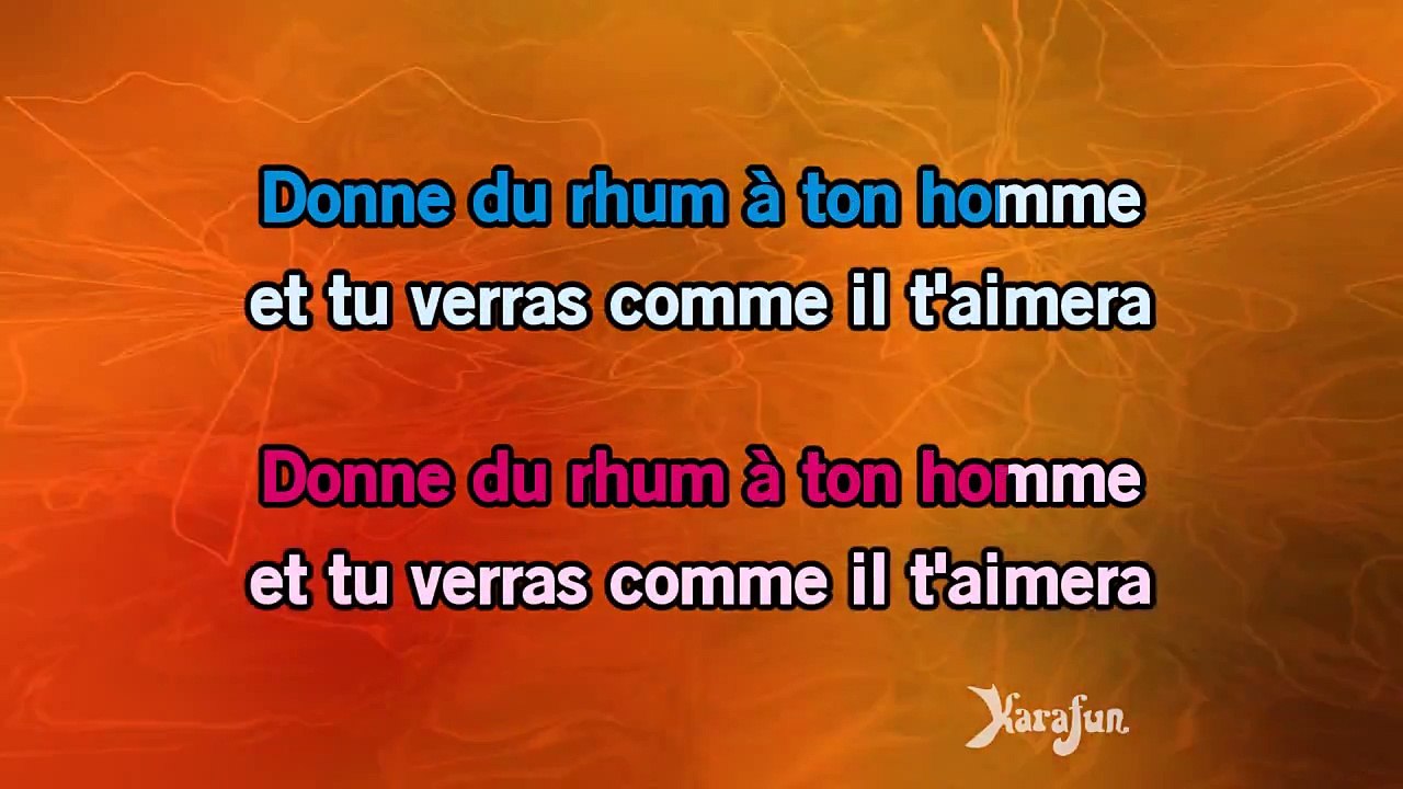 Karaoké Donne du rhum à ton homme - Georges Moustaki *