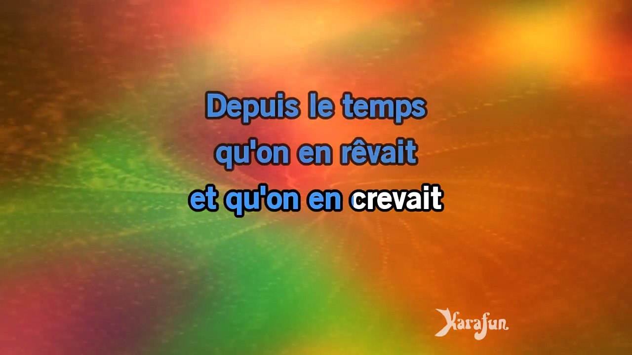 Karaoké La fête - Michel Fugain *