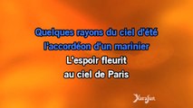 Karaoké Sous le ciel de Paris - Michel Leeb *