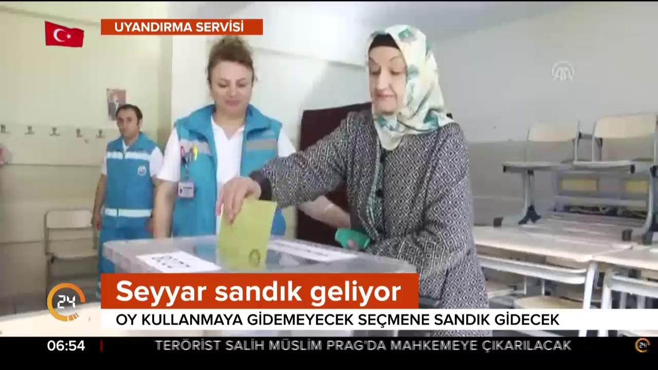 Sandık seçmene gidecek