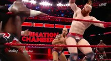 Sheamus & Cesaro Vs Apollo & Titus O Neil - WWE Elimination Chamber 2018 Highlights