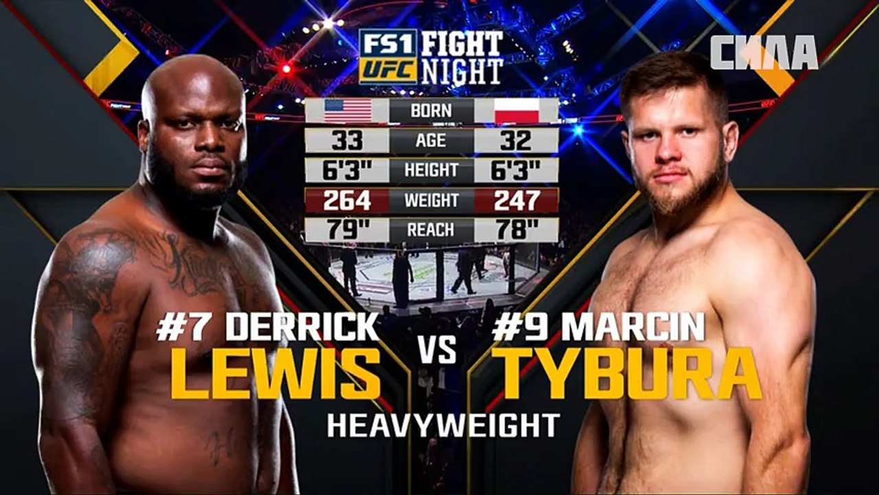 Derrick Lewis vs Marcin Tybura - FIGHT VIDEO