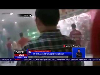 Kebakaran Pasar, 17 Unit Mobil Damkar Dikerahkan - NET 16