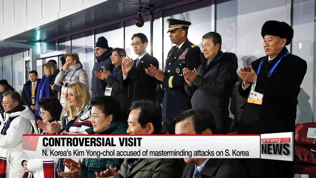 North Korean delegation attends Olympic closing ceremony