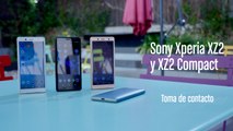 Sony Xperia XZ2 y XZ2 Compact, toma de contacto