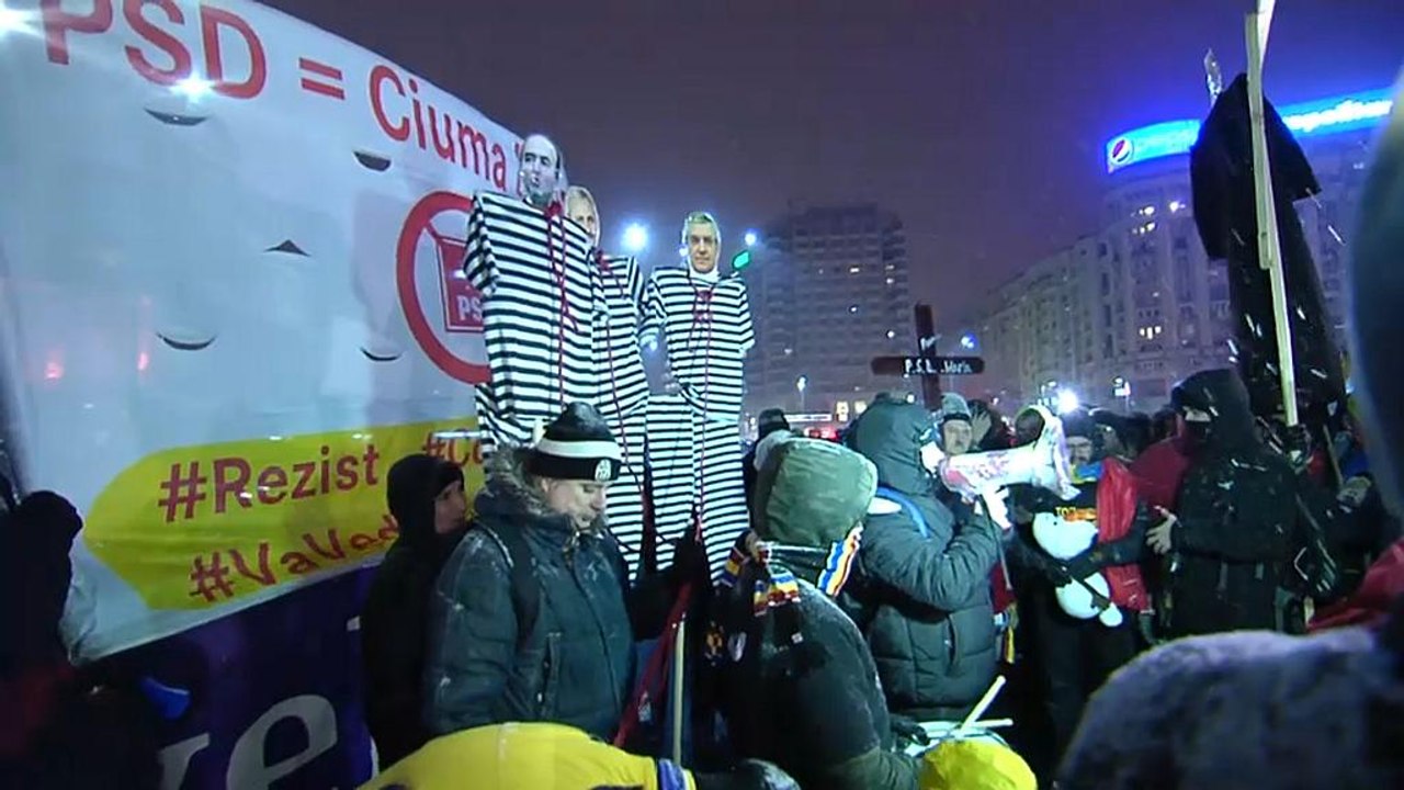 Rumänen: Proteste gegen Absetzung der obersten Korruptionsermittlerin