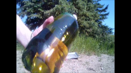 crushed it . fail. full 2 litre pop mentos = major fail.