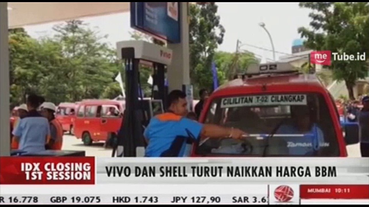 Vivo dan Shell Naikkan Harga BBM