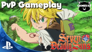 The Seven Deadly Sins - Meliodas PvP Gameplay - PS4