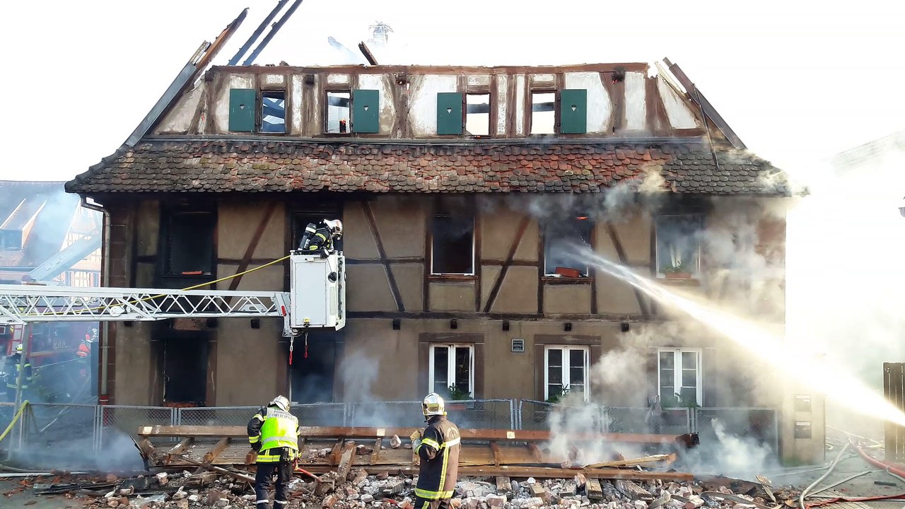 Incendie à Weinbourg