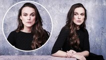 Keira Knightley looks radiant as she poses for Studio Portraits at Sundance Film Festival... after saying she doesn't like to get 'raped' in her movies.