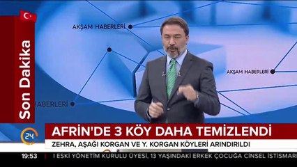 Afrin'de 3 köy daha temizlendi