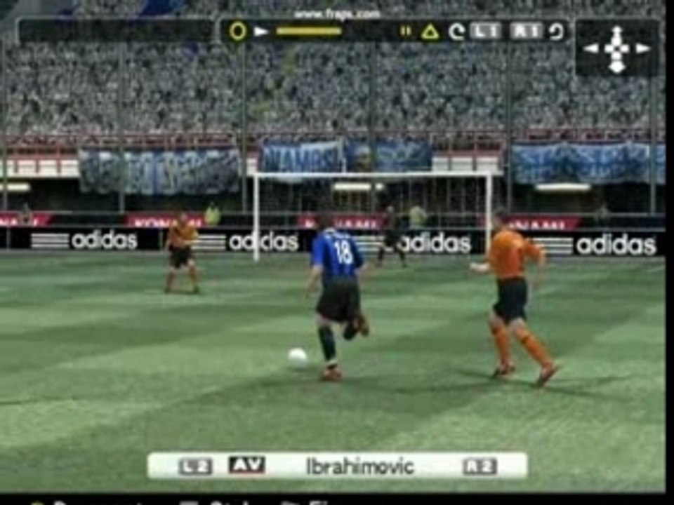 Ibrahimovic - frappe de trente mètres à PES