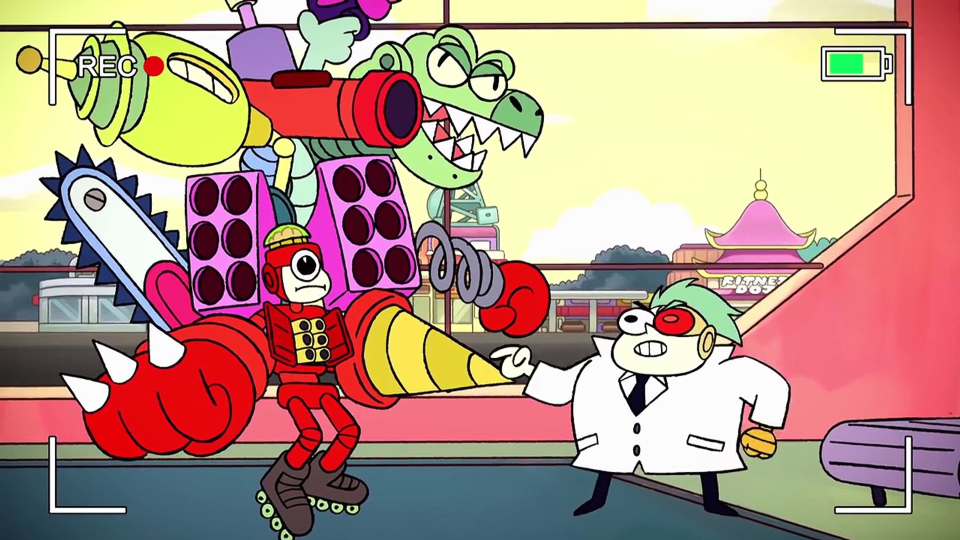 Les Robots De Lord Boxman Ok K O Cartoon Network Video Dailymotion