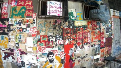 Táticas de Graffiti e Não Graffiti (Registro videográfico do processo)
