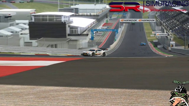 Tour de piste au Red Bull Ring en Mercedes AMG DTM 2016 sur RaceRoom