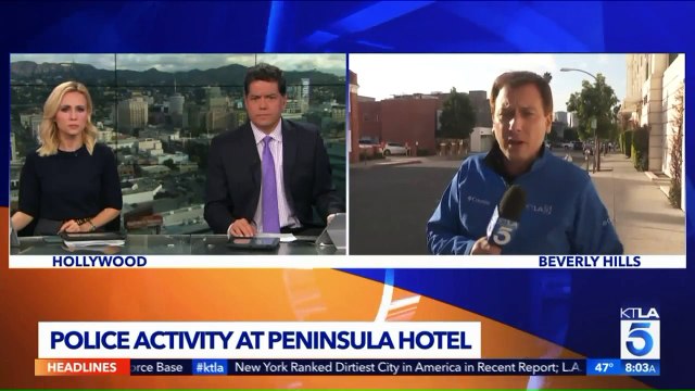 Police, SWAT Officers Called to Beverly Hills Hotel in Apparent 'Swatting' Incident