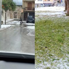 Grandinata a Rosolini sr Sicilia il 22/02/2018