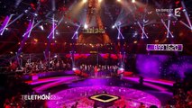 Garou et les animateurs France Télévisions - Téléthon 2014