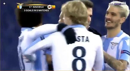 Lazio vs Steaua 5-1 All Goals & Highlights 22/02/2018